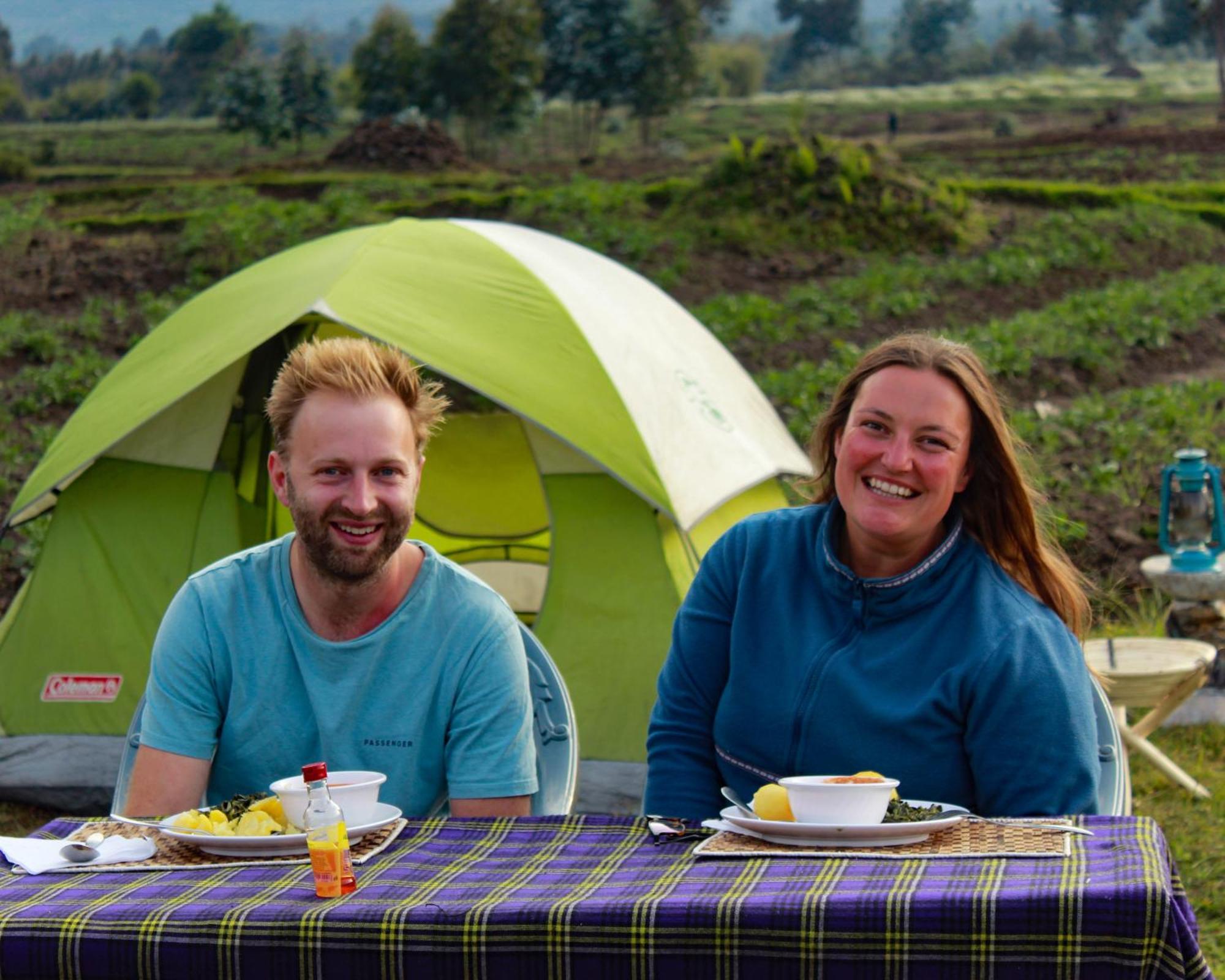 Under Volcanoes View Guest House Nyarugina Kamer foto